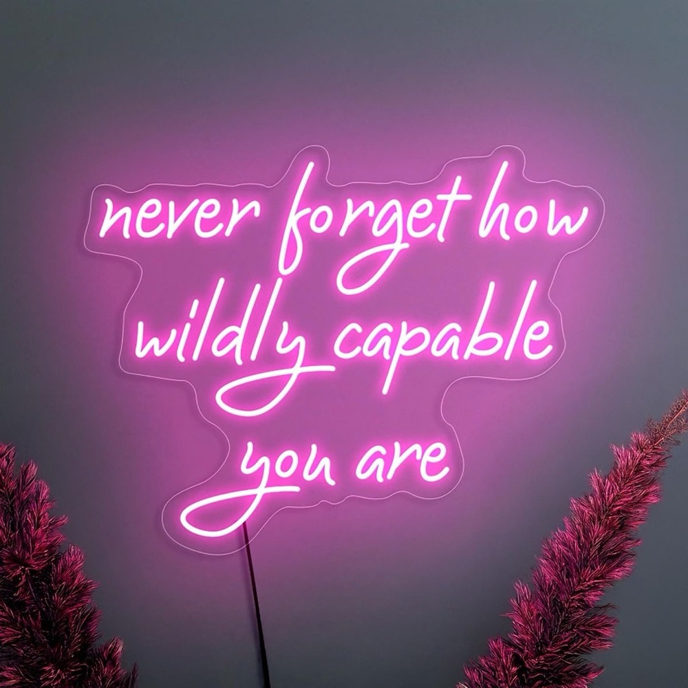 NOT FOR SALE - Inspiration only 
Neon sign not available!!